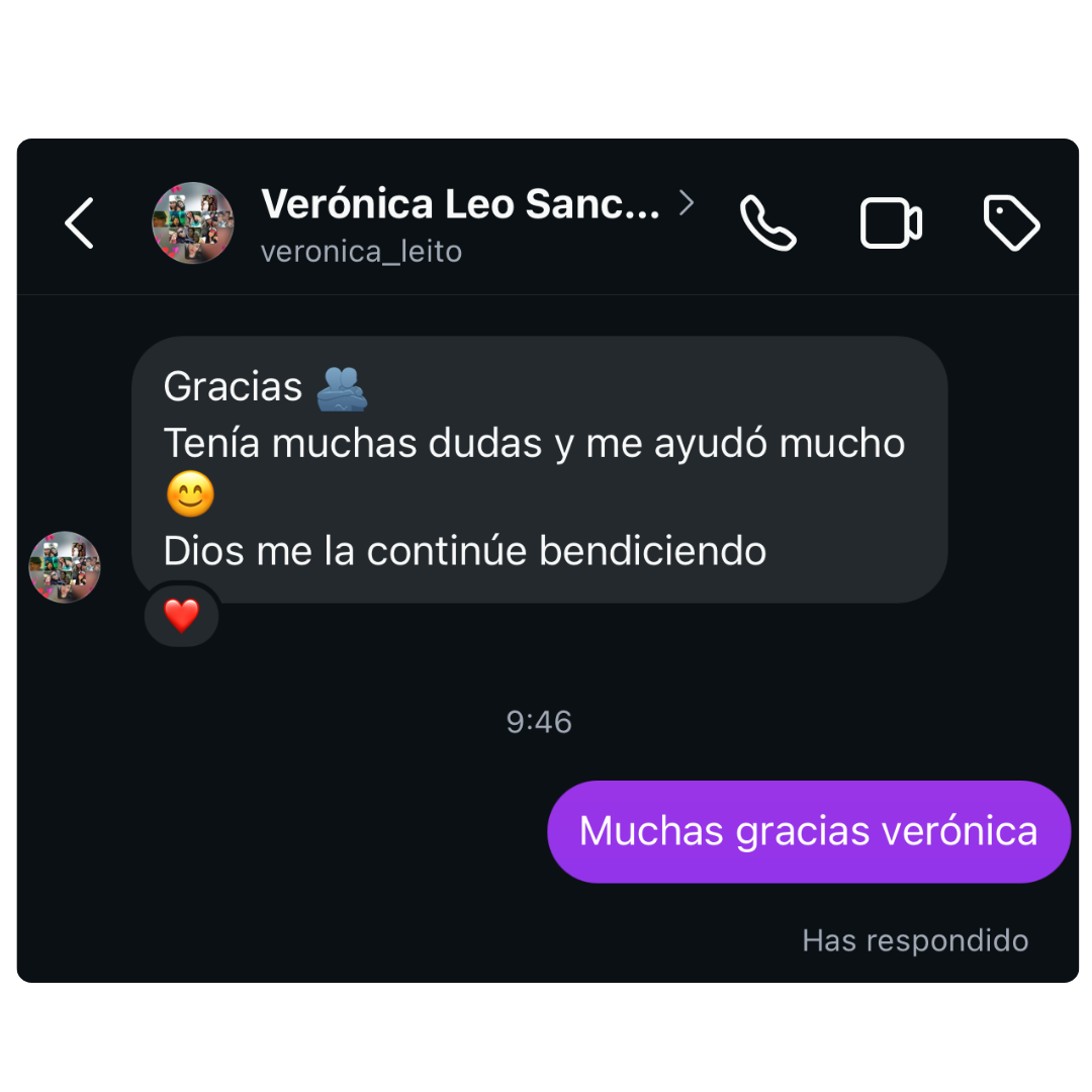 Testimonio alumna