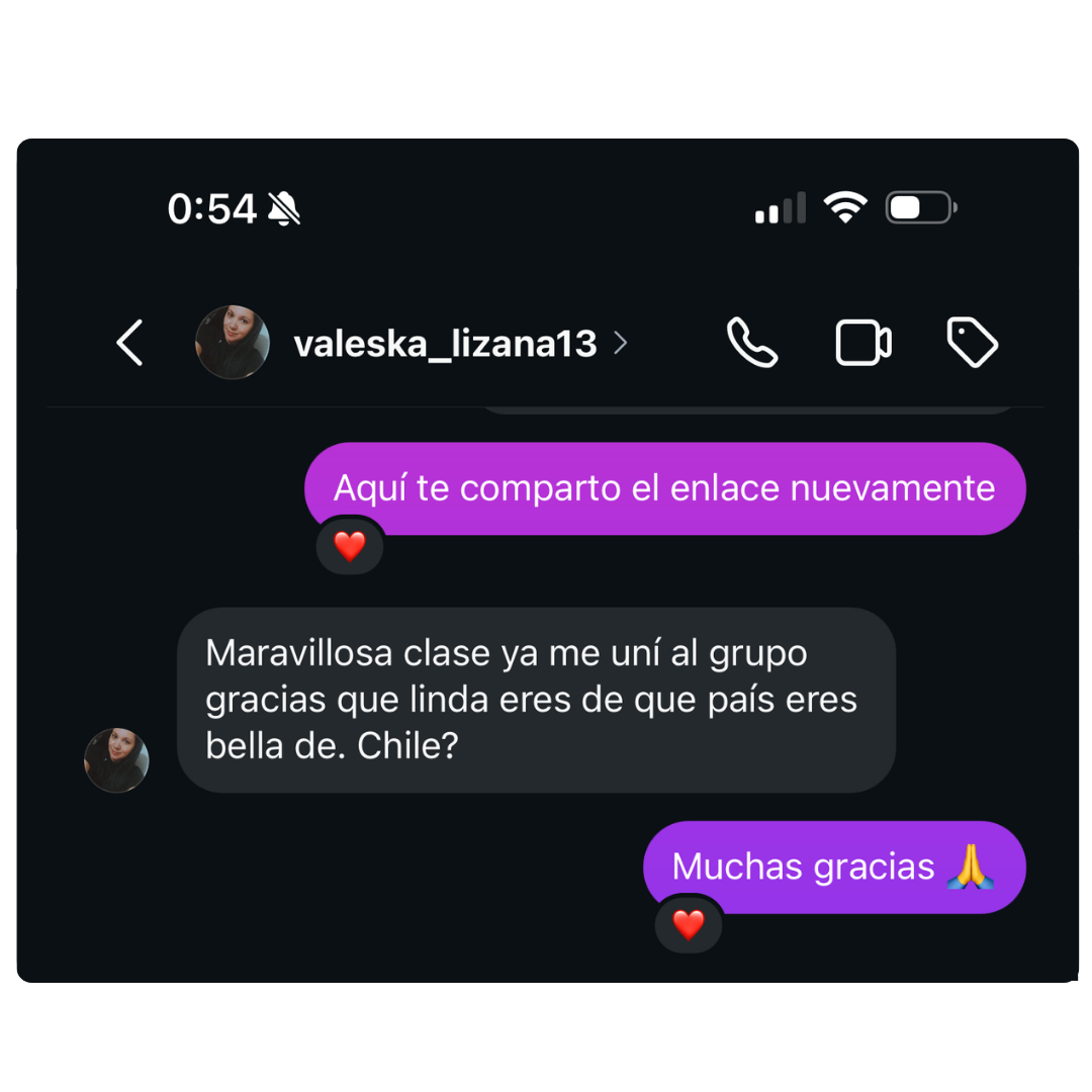 Testimonio alumna